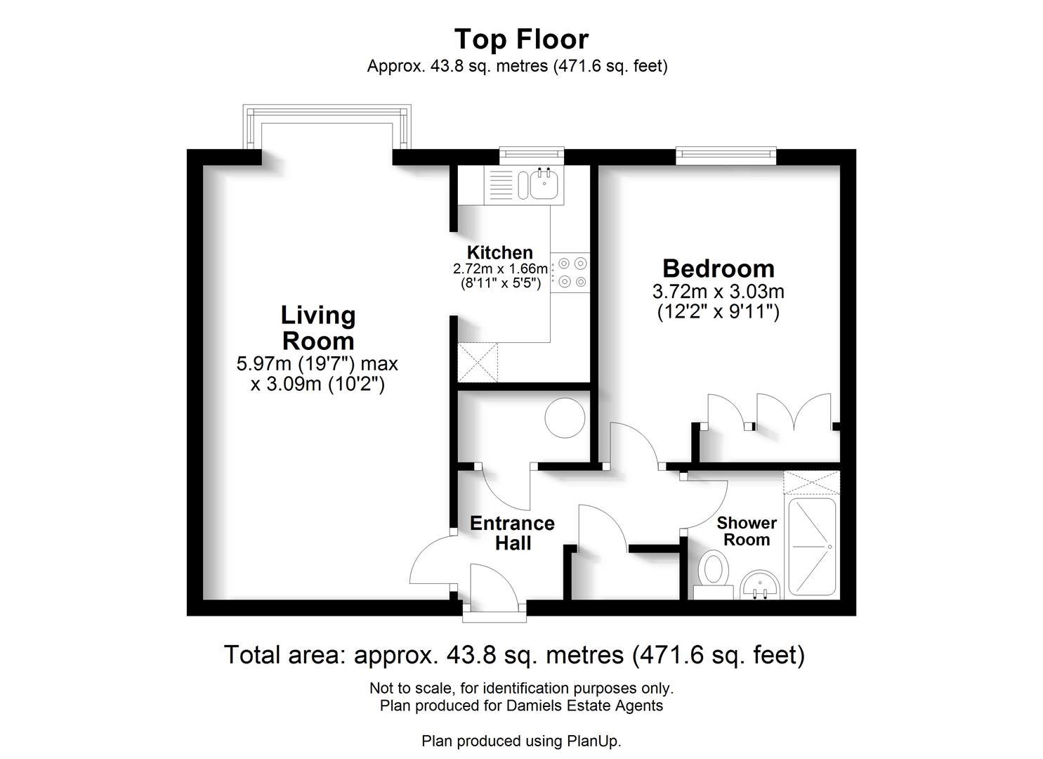 Floorplan for Marlborough Road, St Albans