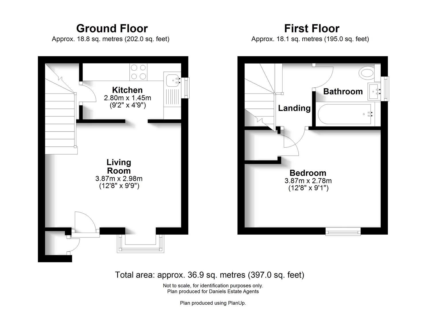 Floorplan for Harness Way, St. Albans