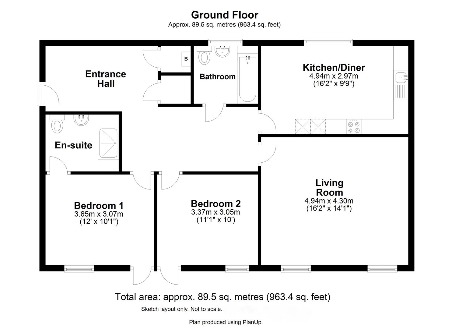 Floorplan for St. Stephens Hill, St. Albans