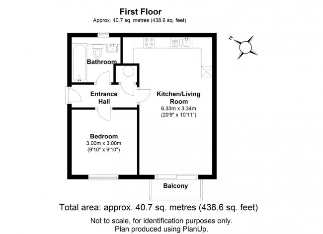 Floorplan for 15 Sandridge Park, St Albans