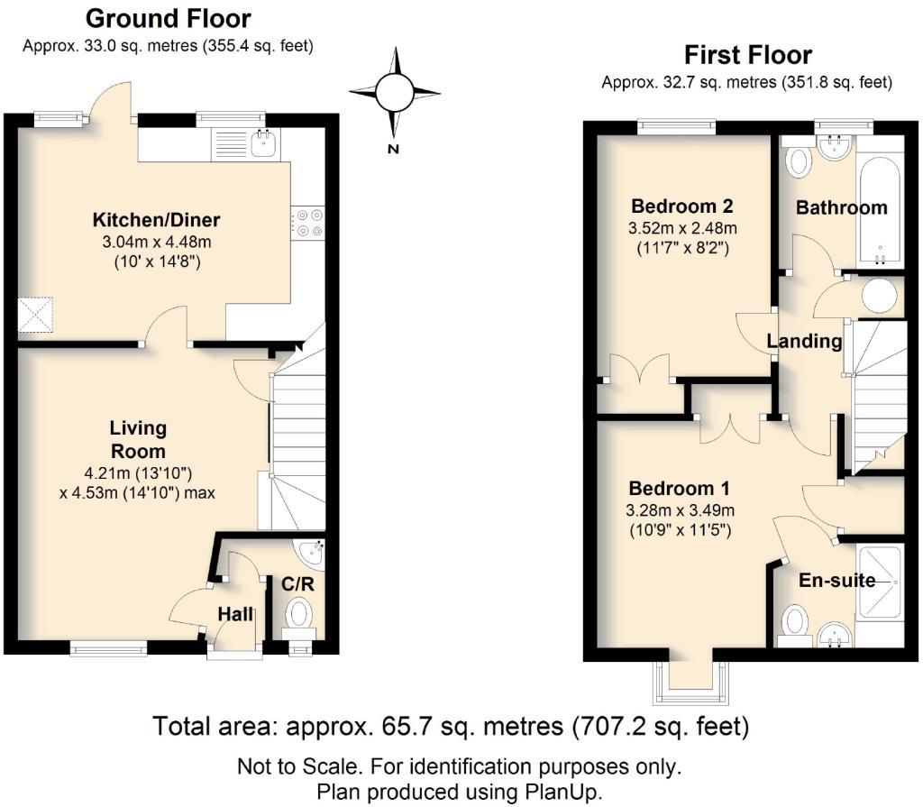 Floorplan for Longacres, St. Albans
