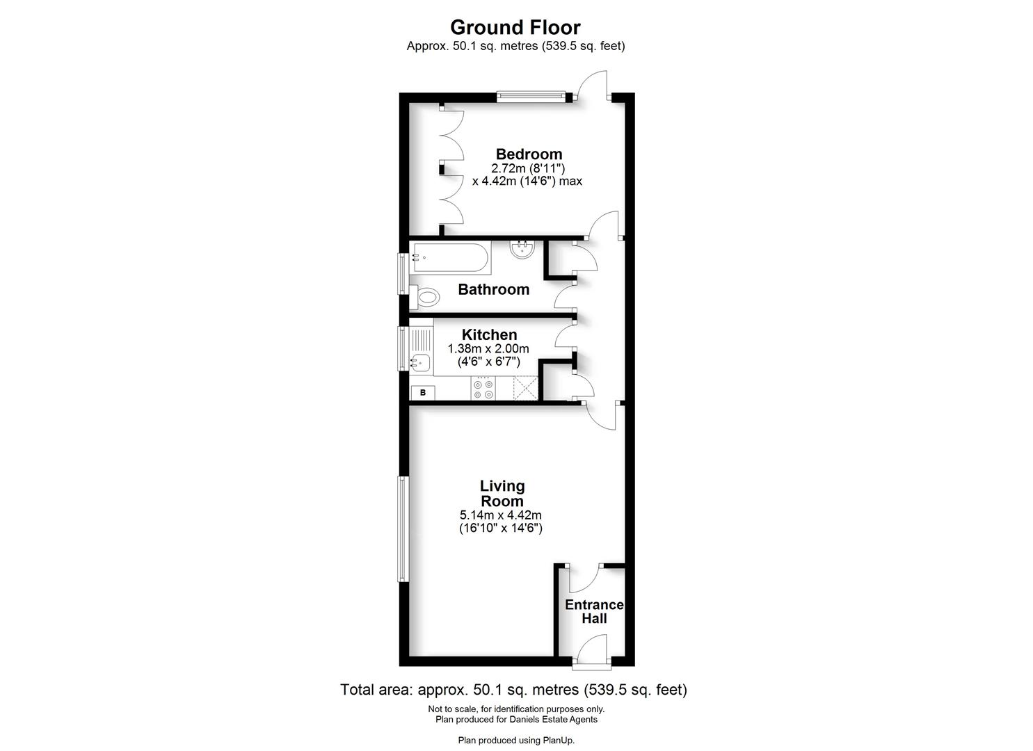 Floorplan for Abbots Park, London Road, St Albans