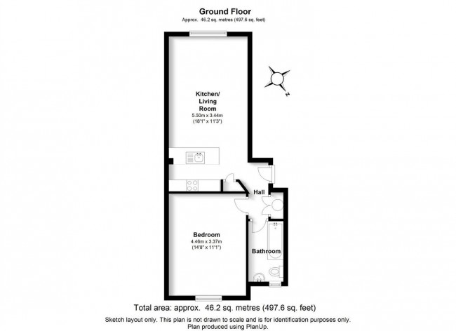 Floorplan for Boundary Road, St. Albans