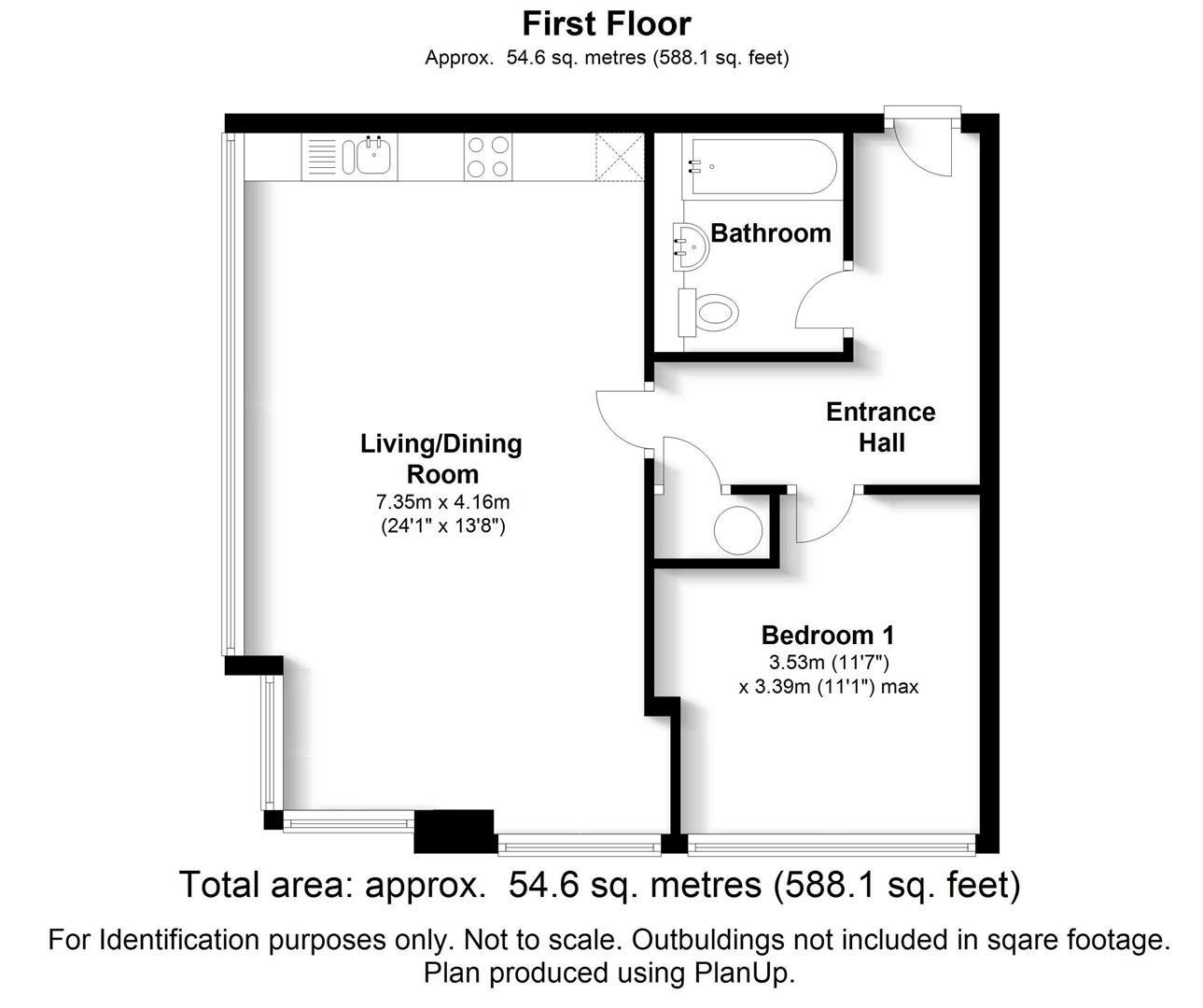 Floorplan for Sandridge Park, Porters Wood, St Albans