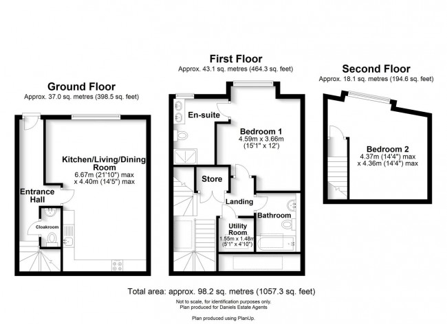 Floorplan for Alban Mews, Hatfield Road, St. Albans