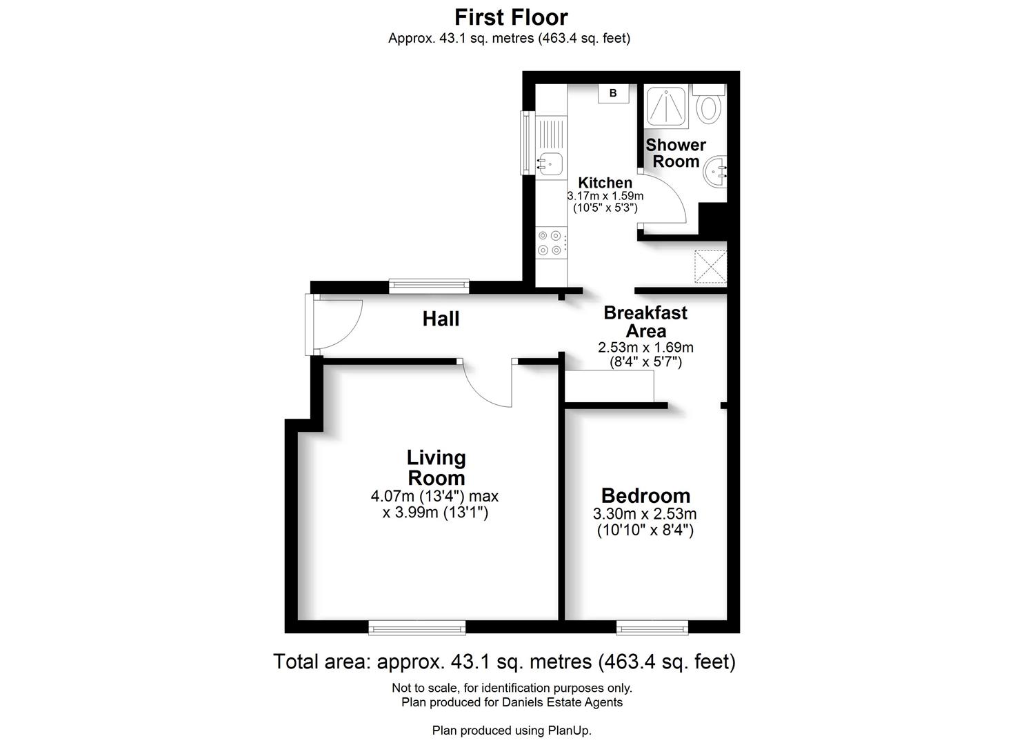Floorplan for High Street, Redbourn, St Albans