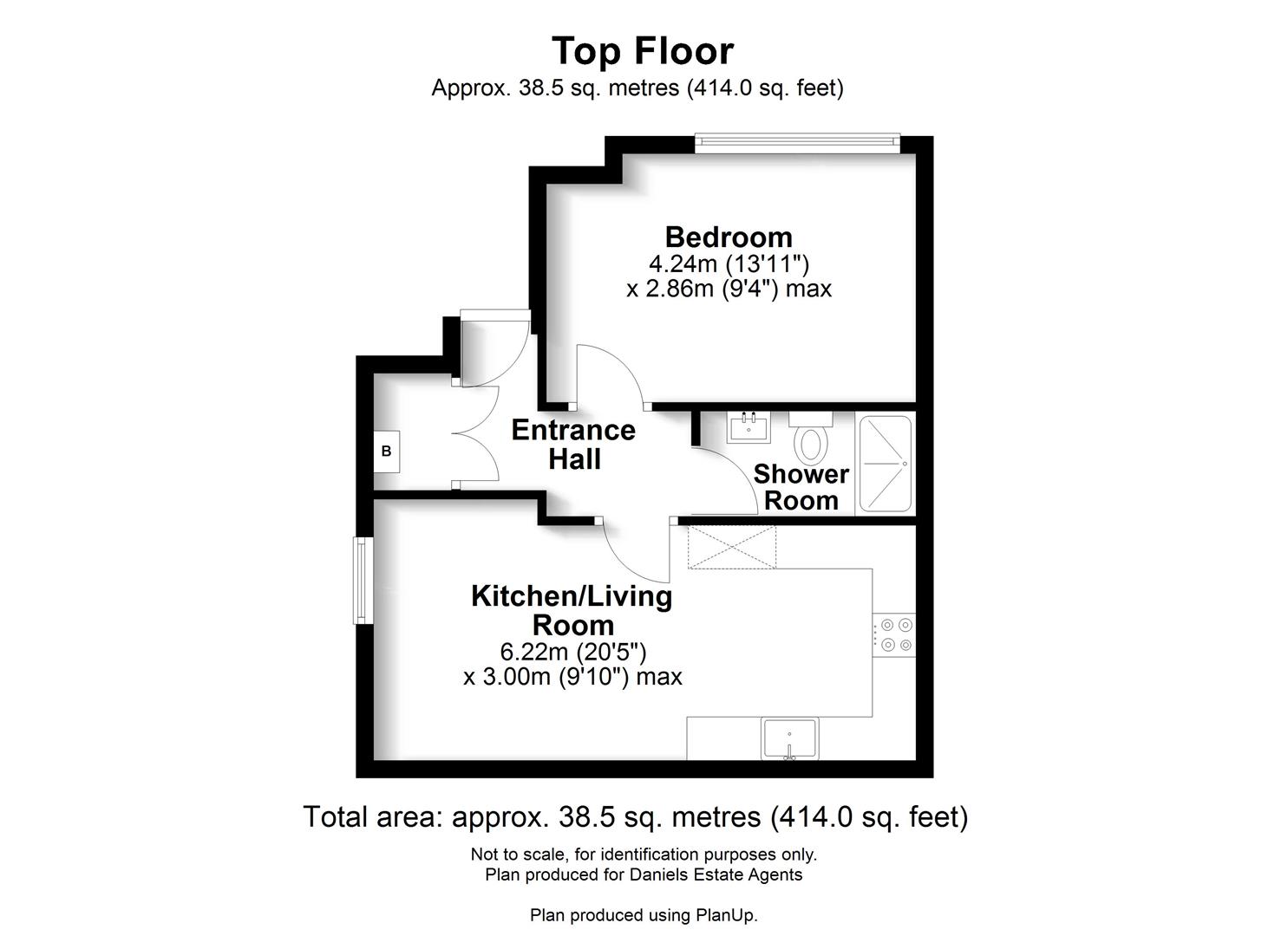 Floorplan for London Road, St. Albans