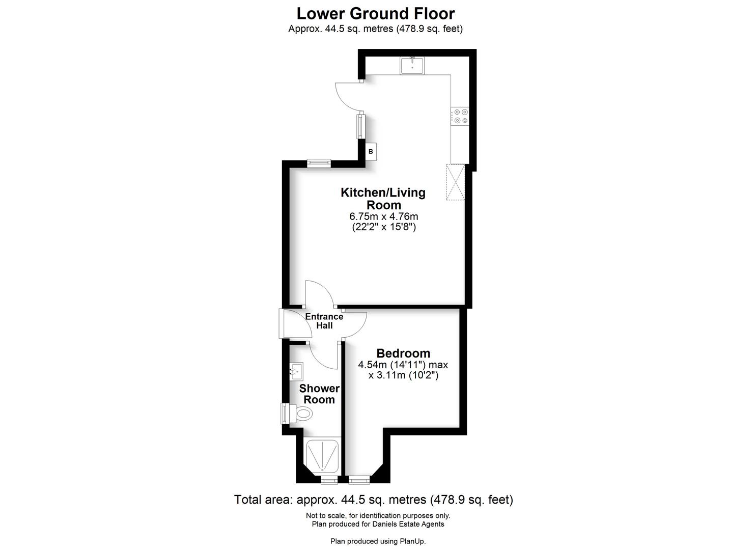 Floorplan for London Road, St. Albans