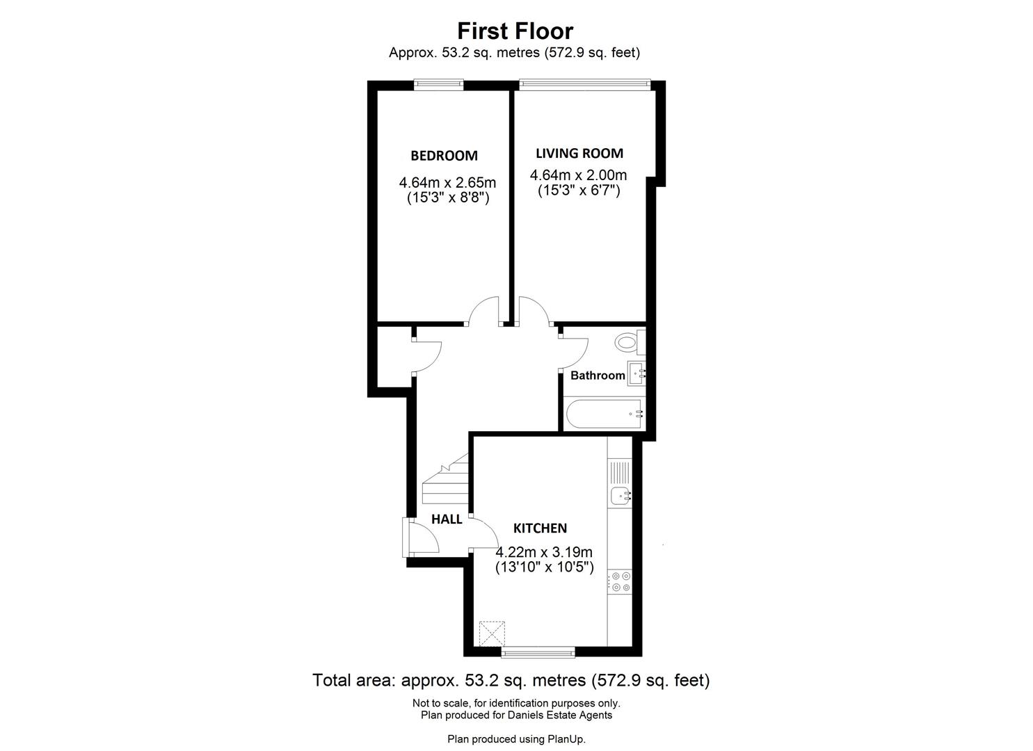 Floorplan for Pudding Lane, St Albans, Hertfordshire