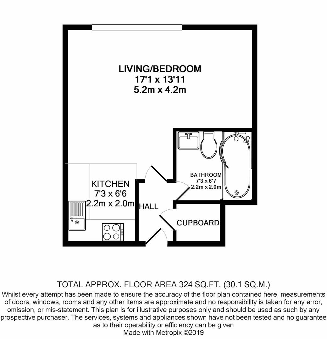 Floorplan for Ridgmont Plaza, Ridgmont Road, St. Albans