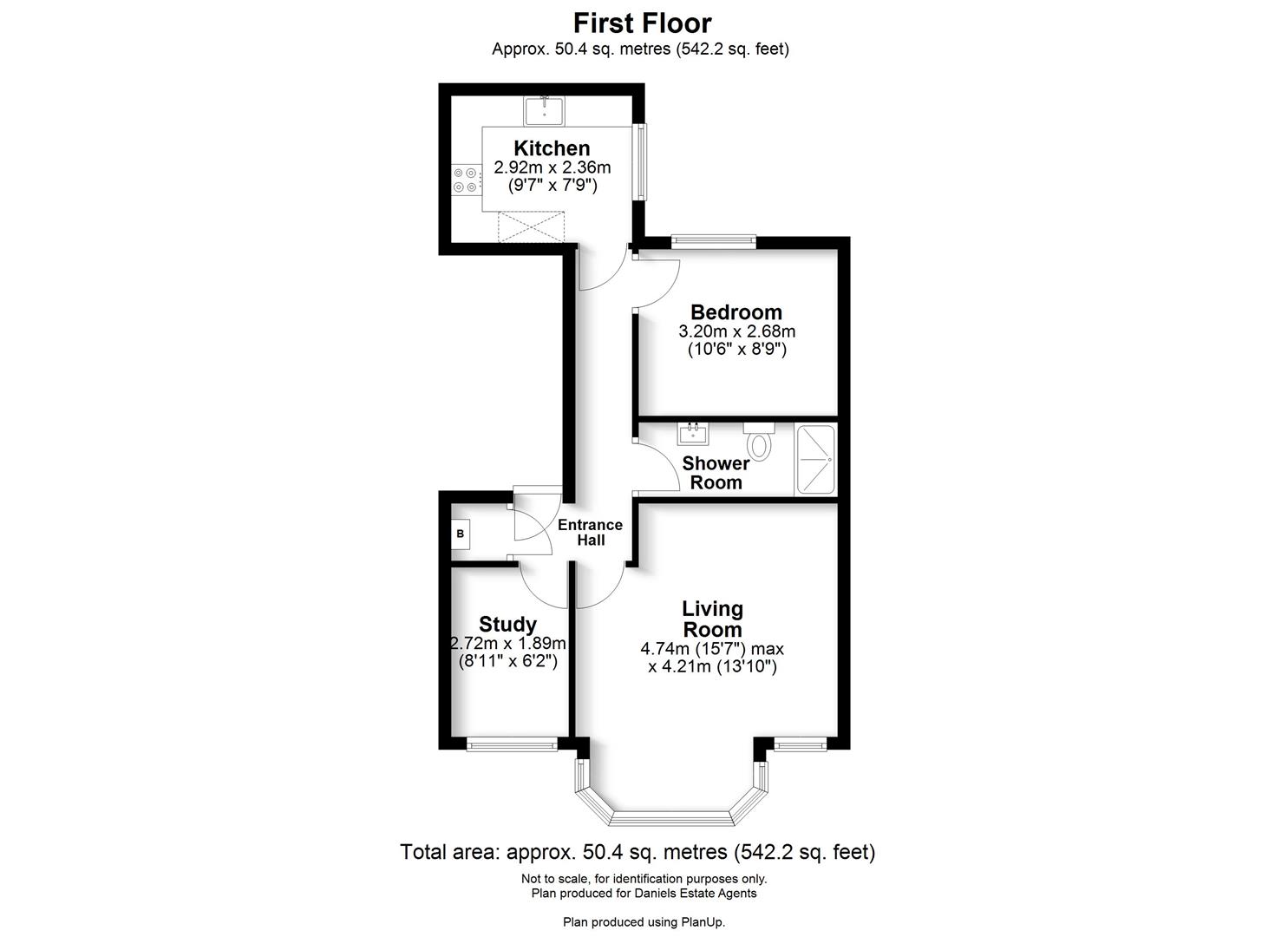Floorplan for London Road, St. Albans