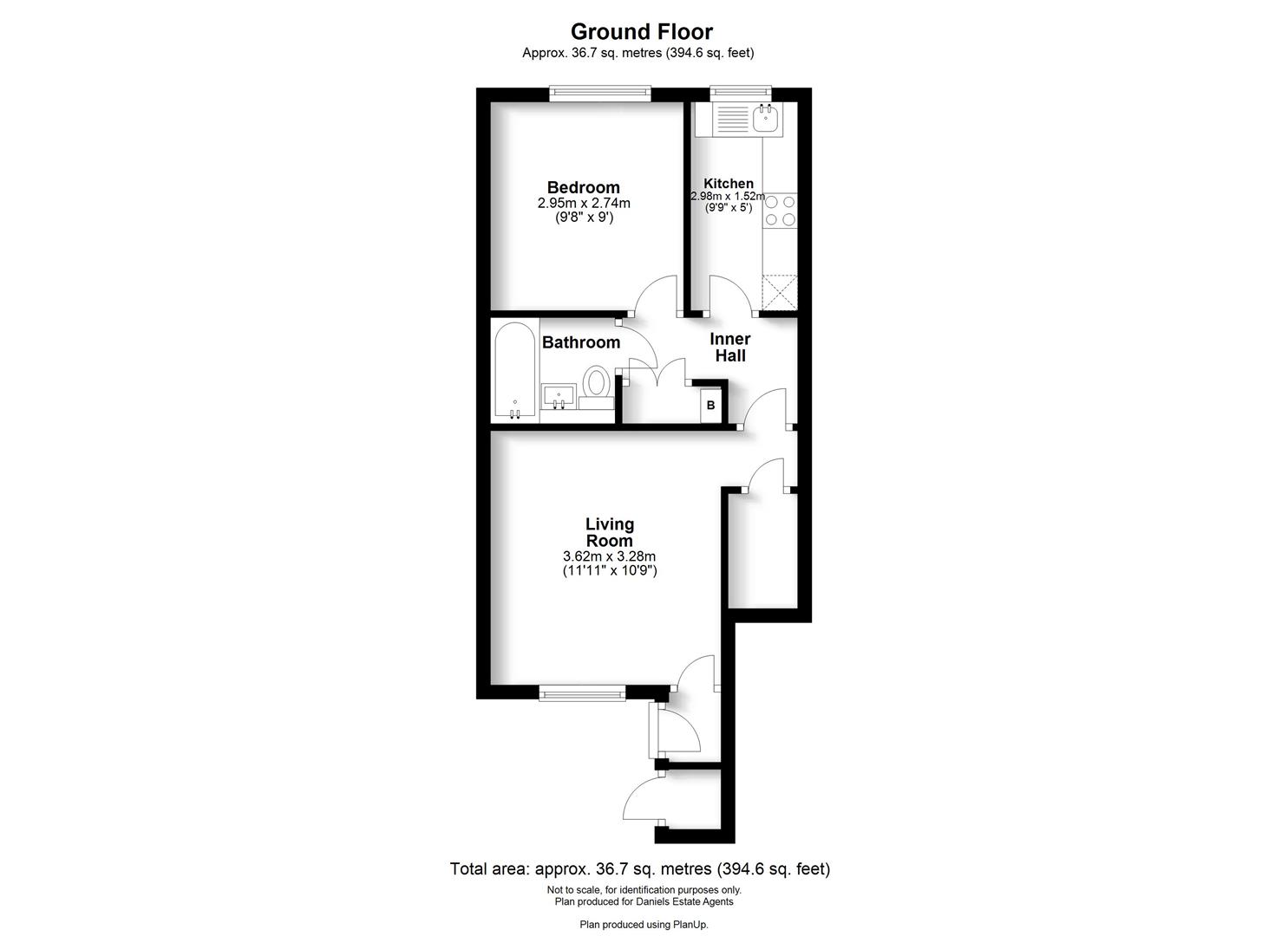 Floorplan for Albany Mews, North Orbital Road, St Albans