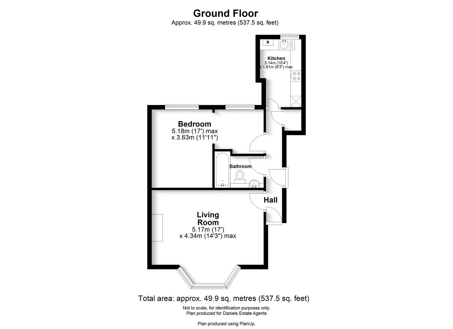 Floorplan for Alma Road, St. Albans