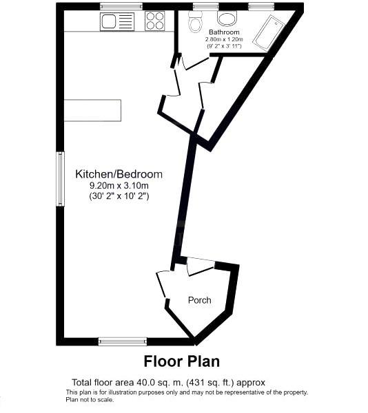 Floorplan for Verulam Road, St. Albans