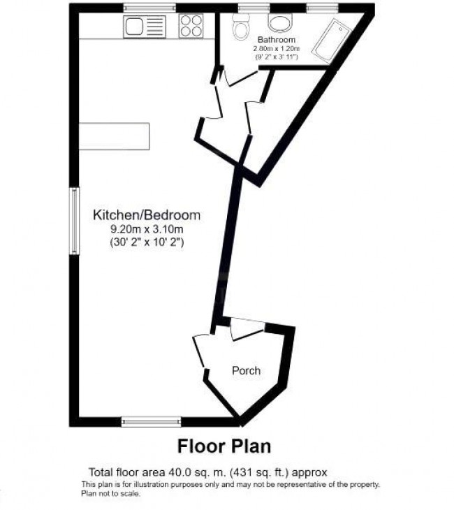 Floorplan for Verulam Road, St. Albans